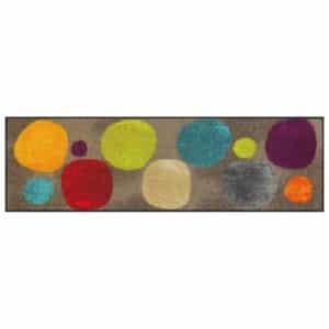 Tapis Broken dots colourful 30X100cm SALONLOEWE EFIA