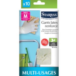 Gants renforcés en latex X10 STARWAX - M