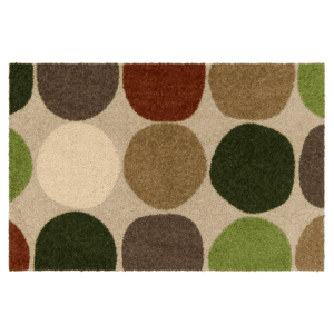 Tapis Dots Pattern Green 50X75cm SALONLOEWE EFIA