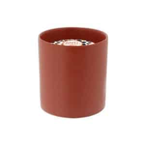 Bougie parfumée Céramique Terre Géraniol 120g ESTIVADE