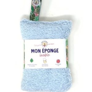 Éponge lavable et réutilisable Bleue ANOTHERWAY