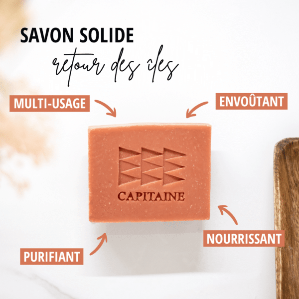 Savon surgras nourrissant - Retour des îles 100g CAPITAINE – Image 2