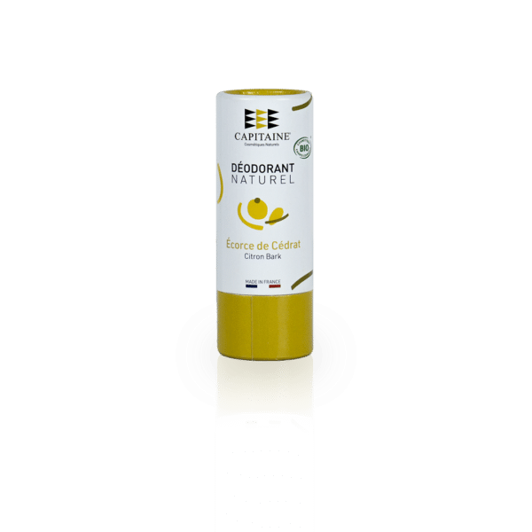 Déodorant solide naturel - Écorce de cédrat 65g CAPITAINE