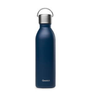 Bouteille isotherme Active 600ml - Bleu marine QWETCH