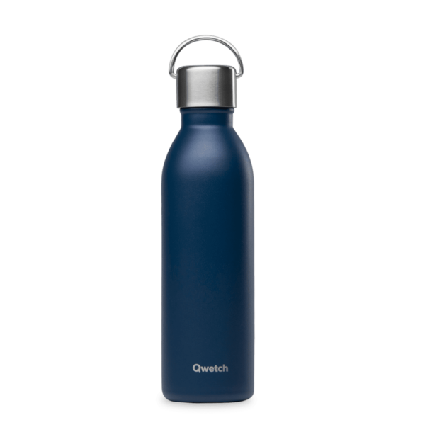 Bouteille isotherme Active 600ml - Bleu marine QWETCH