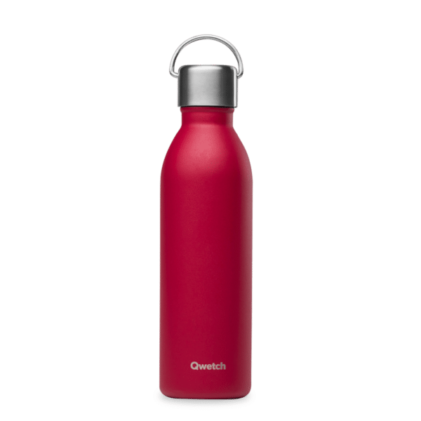 Bouteille isotherme Active 600ml - Grenat QWETCH