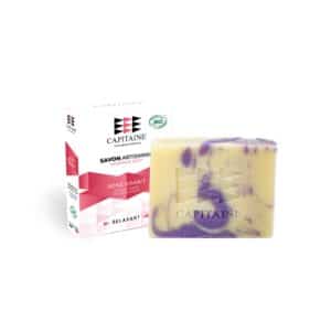 Savon surgras relaxant - Rose granit 100g CAPITAINE