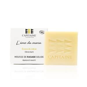 Mousse de rasage solide - Apaisant - L'âme du marin 100g CAPITAINE