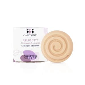Shampoing solide - Cheveux secs & colorés - Fleurs d'été 85g CAPITAINE