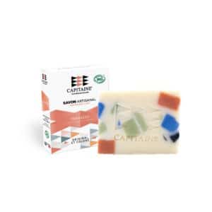 Savon surgras Corps & Visage - Zéro déchet - Terrazzo 100g CAPITAINE