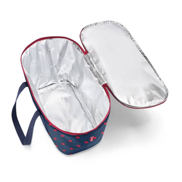 Sac isotherme Coolerbag Mixed dots red REISENTHEL – Image 2