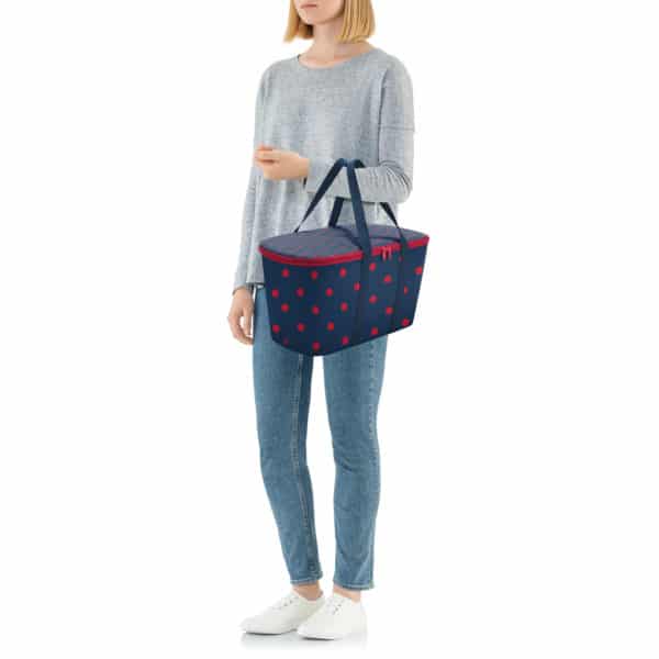 Sac isotherme Coolerbag Mixed dots red REISENTHEL – Image 3