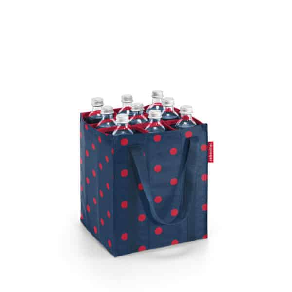 Sac à bouteille Bottlebag Mixed dots red REISENTHEL