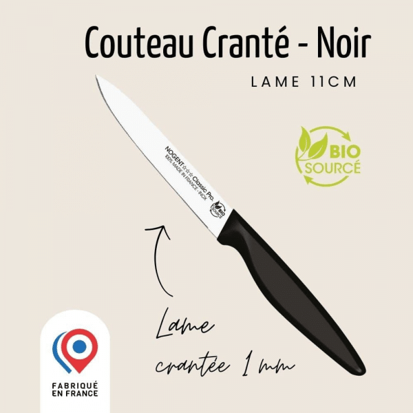 Couteau à tomates Biosourcé 11cm NOGENT – Image 2