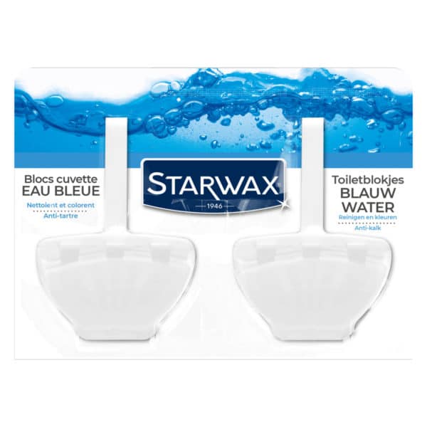 Blocs WC Eau bleue X2 STARWAX