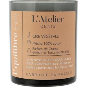 Bougie végétale parfumée Equilibre 150g ATELIER DENIS