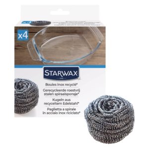 Boules inox recyclé X4 STARWAX