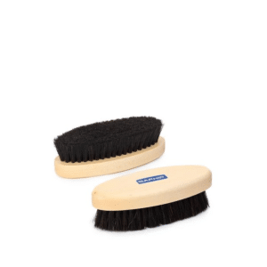 Brosse à reluire ovale - Crin noir SAPHIR