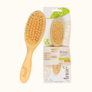 Brosse pour enfant en bois de hêtre ANAÉ