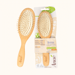 Brosse plate à picots en bois de hêtre ANAÉ