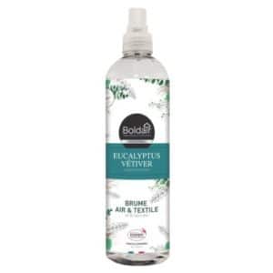 Brume Air & Textile 400ml BOLDAIR - Eucalyptus - Vétiver