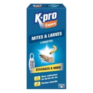 Cassettes Mites de vêtements X2 K.PRO