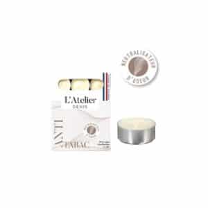 Bougie parfumée Chauffe-plat Anti-tabac X24 ATELIER DENIS