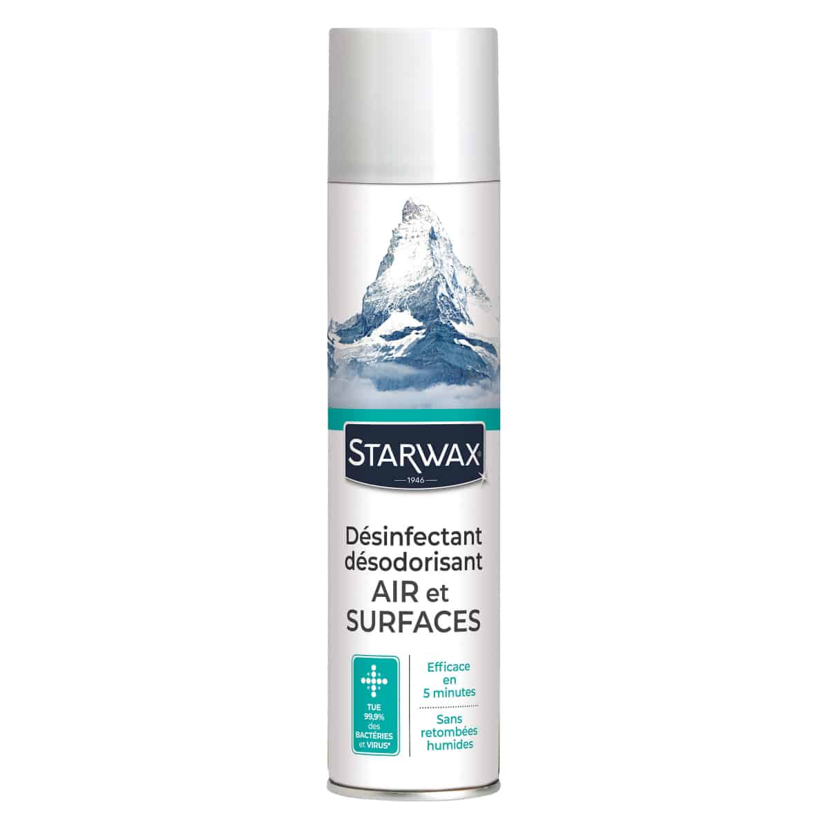 Désinfectant désodorisant Air & Surfaces 300ml STARWAX - Droguerie