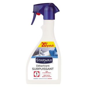 Détartrant surpuissant Salle de bain 500ml +20% Gratuit STARWAX