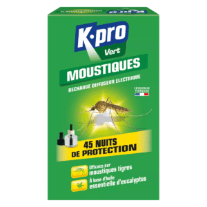 Recharge pour diffuseur électrique Moustiques HE Eucalyptus K.PRO