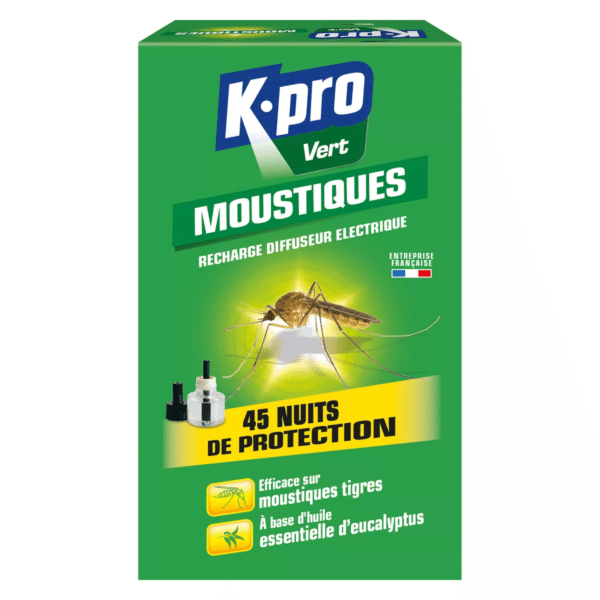 Recharge pour diffuseur électrique Moustiques HE Eucalyptus K.PRO