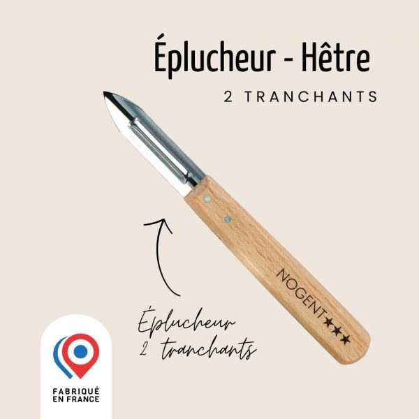 Éplucheur Classic Hêtre NOGENT – Image 2