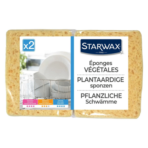 Éponges végétales Moyenne STARWAX