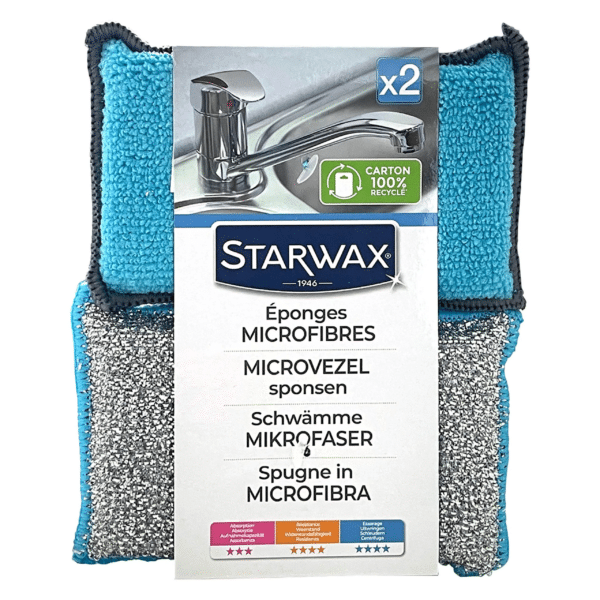 Éponges microfibres X2 STARWAX