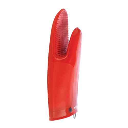 Gant de cuisine en silicone et coton Rouge MASTRAD - Droguerie francaise