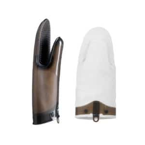 Gant de cuisine en silicone et coton Noir MASTRAD