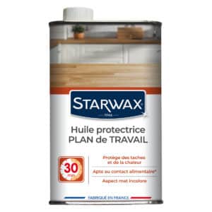 Huile protectrice pour Plan de travail 500ml STARWAX