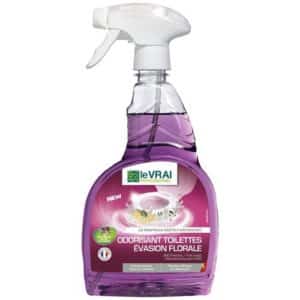Odorisant toilettes - Evasion florale 750ml LE VRAI PROFESSIONNEL