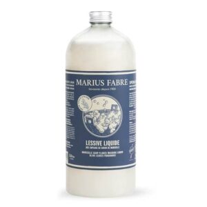 Lessive au savon de Marseille 1L MARIUS FABRE - Feuilles d'olivier