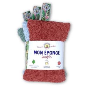 Éponge lavable et réutilisable X3 ANOTHERWAY