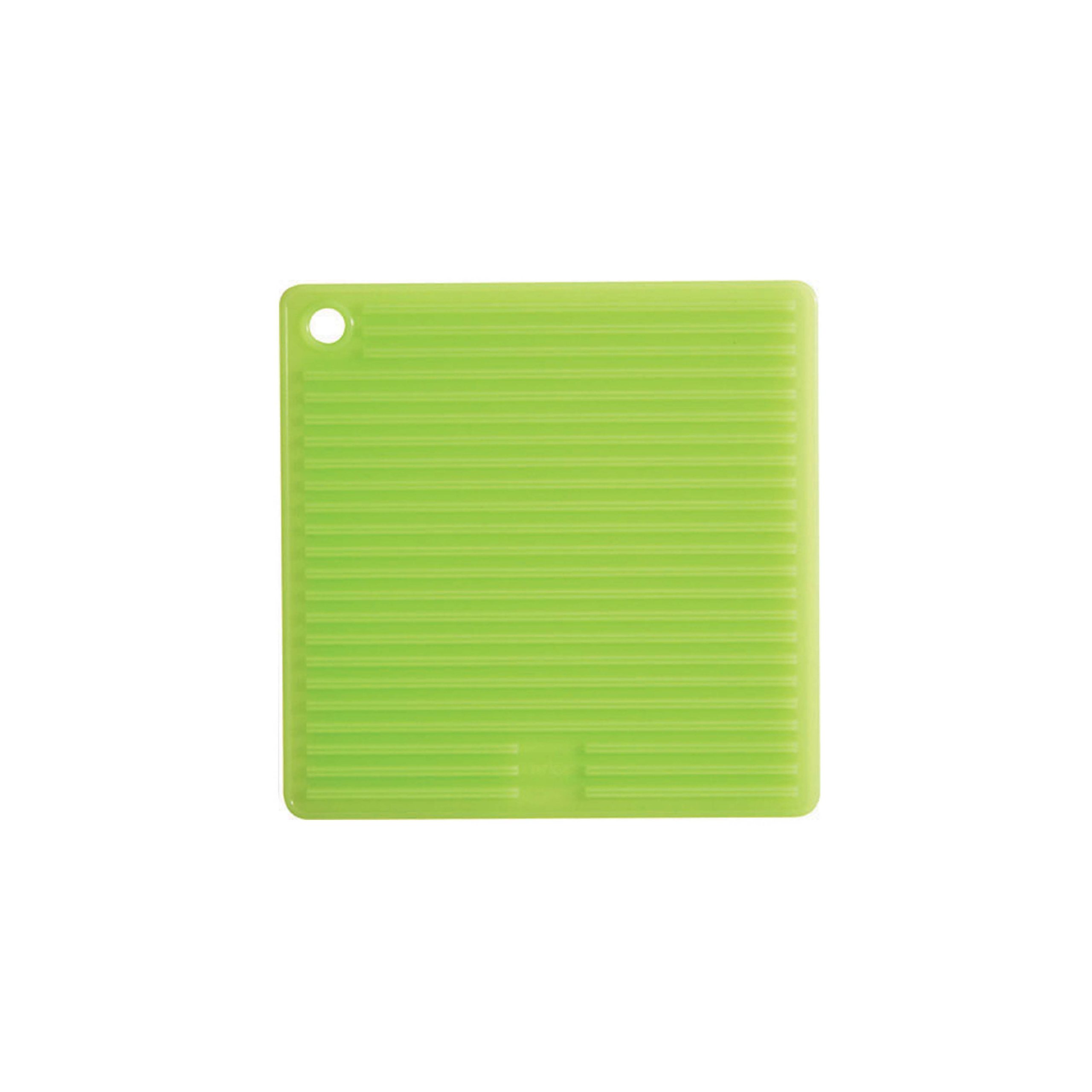 Manique en silicone carrée vert