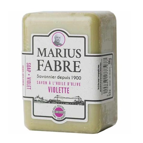Savon à l'huile d'olive - Violette 150g MARIUS FABRE