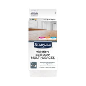 Microfibre multi-usages pour balai Start STARWAX