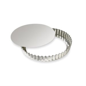 Moule à tarte Fond mobile en Fer blanc 28cm GOBEL