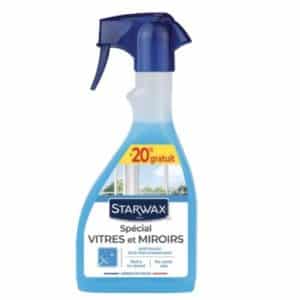 Nettoyant vitres & miroirs 500ml+20% Gratuit STARWAX