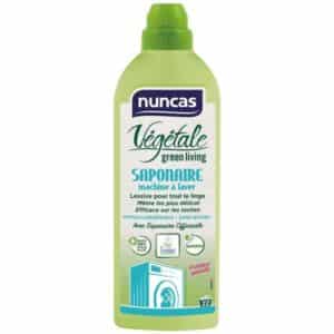 Lessive végétale à la Saponaire pour machine 1L NUNCAS