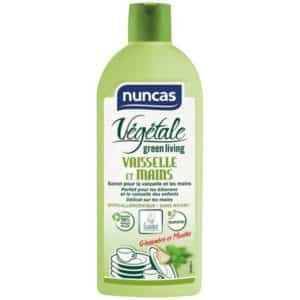 Liquide vaisselle et mains végétal 500ml NUNCAS