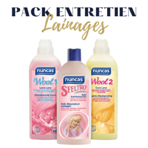 Pack Entretien - Lainages NUNCAS
