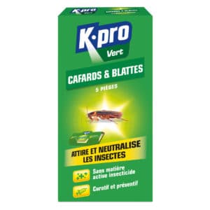 Pièges Cafards & Blattes X5 K.PRO