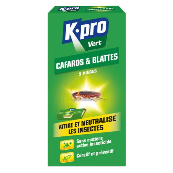 Pièges Cafards & Blattes X5 K.PRO